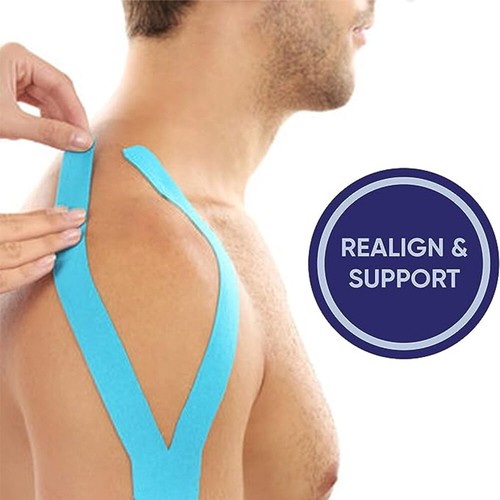20 Rolls 10cm Cohesive Elastic Bandage Adhesive Wrist Ankle Gauze Tape Vet Wrap - Picture 9 of 21