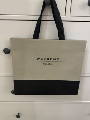 busta shopping tasche Max Mara Weekend 35x30