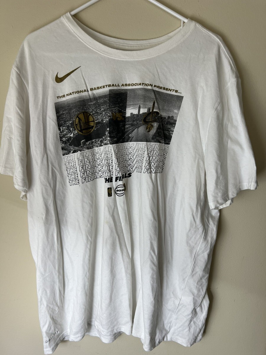 Golden State Warriors Cleveland Cavaliers Nike 2018 NBA Finals T-Shirt S