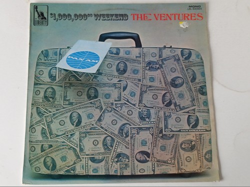 THE VENTURES MILLION DOLLAR WEEKEND/THE VENTURES VINYL ALBUMS X 2