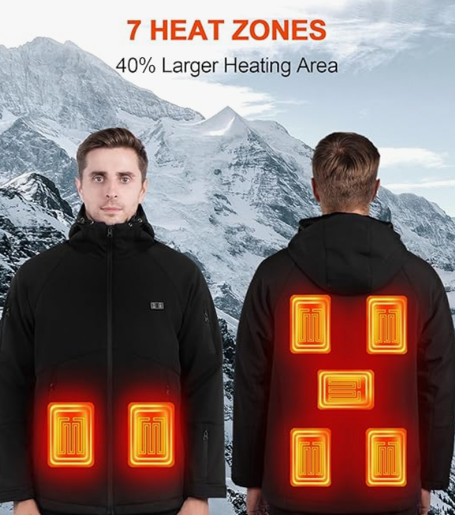 NWT Winner Pro Fever Suit Heated Soft Shell Electric Coat Jacket