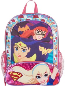 dc superhero girls backpack