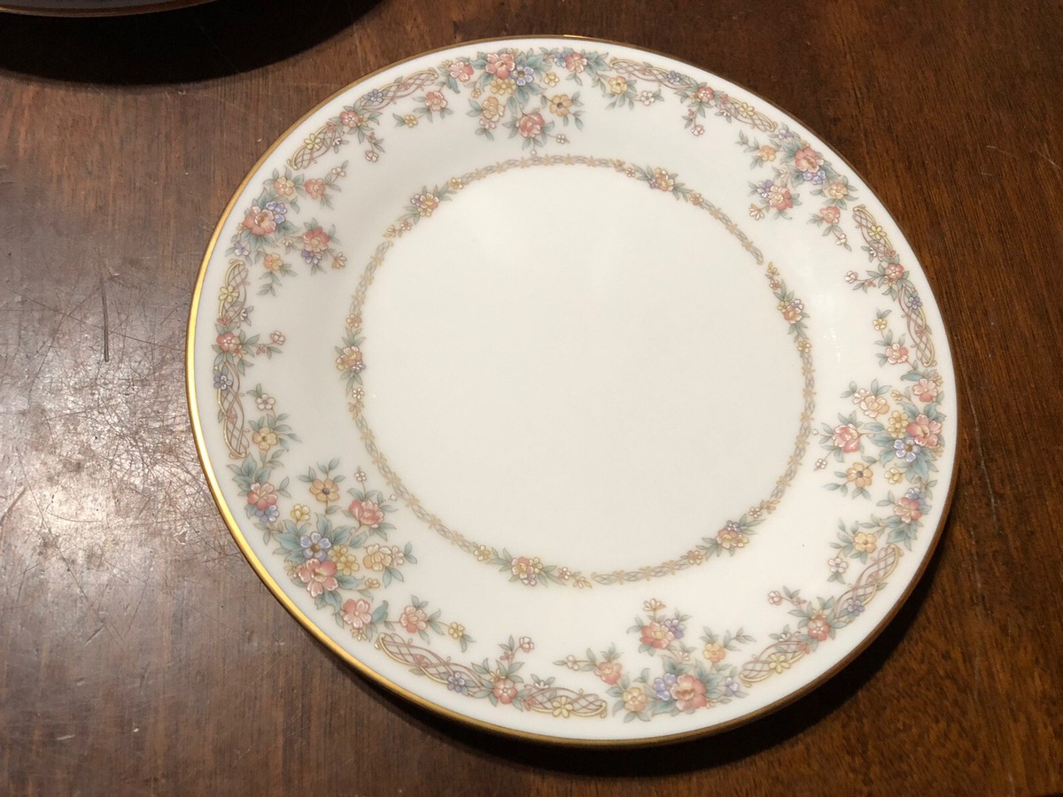 食器 24K GP Noritake Gallery 7246 6 1/2 Bread Dessert Plate Gold Rim
