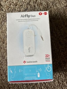 Twelve South AirFly Duo Wireless Transmitter - White NEW IN BOX