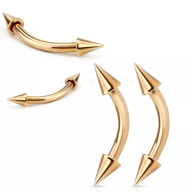 Rose gold shop eyebrow ring