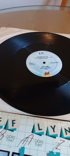 JEFF LYNNE ~ "Doin’ That Crazy Thing" 12” Single ~ 1977 Solo ELO VINYL - Picture 2 of 5