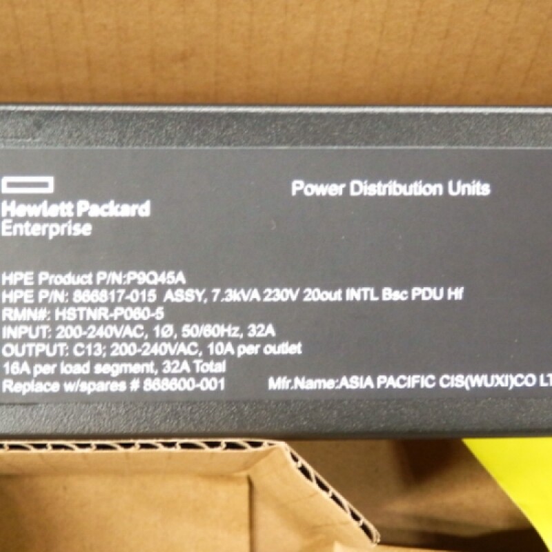 HP 20-Outlet Power Distribution Unit P9Q45A | eBay