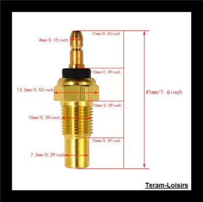Kawasaki ZR 400 Xanthus Radiator Thermostat Temperature Probe 1994 For 1995