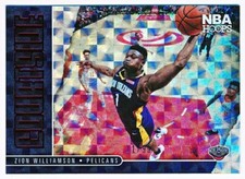 2020-21 Hoops Zion Williamson Courtside Hyper Red #13 (11/99)