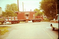 MO-PAC #13727 CABOOSE 6-08 railroad train photo slide