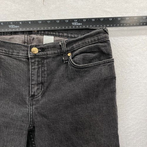 Fabulosity Jeans Women's 15 Black Stretch Denim Wide Leg Flared Leg Vintage Y2K - Picture 5 of 10