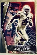 2022 SAGE Low Series - Black #48 Ronnie Rivers (RC)