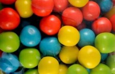 8kg LOLLILAND GUMBALLS GUM BALLS RAINBOW HARD CHEWY BULK LOLLIES CANDY BUFFET