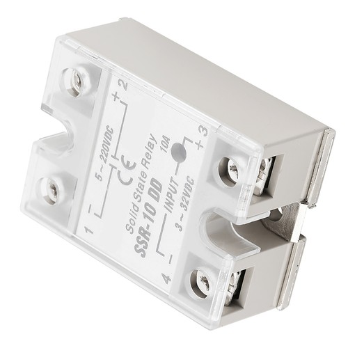 Compact SSR-10 DD 10A Solid State Relay 5-220VDC for Automation - Picture 11 of 17