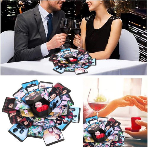 Handmade Explosion Boxes Creative Surprise Bouncing Boxes With Guide Photo Album