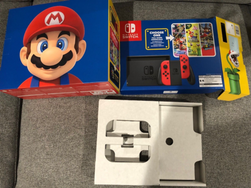 Nintendo switch Mario movie choose one game bundle box and inserts only. - Afbeelding 1 van 3