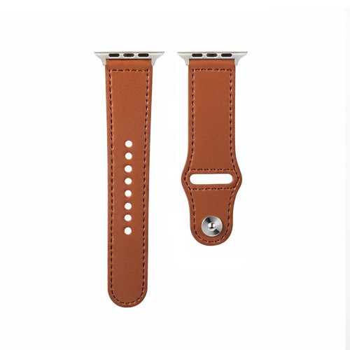 Do Apple Watch Skórzany pasek iWatch Band Series 9 8 7 6 5 4 3 SE 38 40 42 44 mm - Zdjęcie 14 z 26