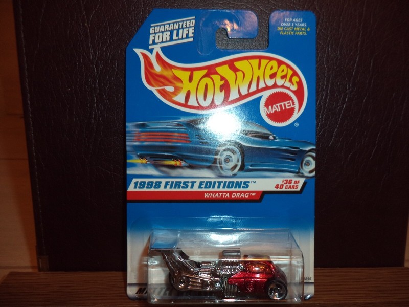 HOT WHEELS WHATTA DRAG 1998 FIRST EDITIONS #36 OF 40 3SP WHEEL