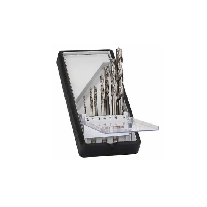 Mèches à bois hélicoidales Bosch 2607019923 foret perçage menuiserie set de 7