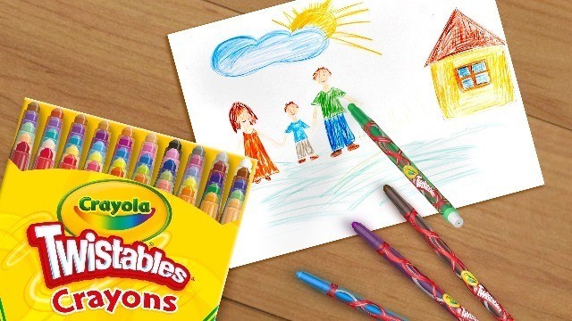 Crayola Mini Twistables Crayons for Kids (50ct) Stocking Stuffers & Holiday Gift