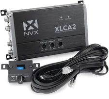 NVX XLCA2 X-Series 2-Channel Line Out Converter Digital Bass Enhancer with xB...