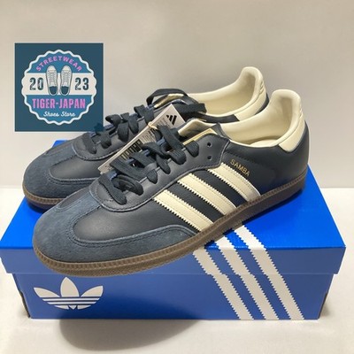 adidas Originals Samba OG ID2056 Night Navy Cream White Gum Carbon Men Shoes