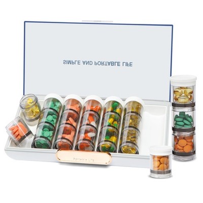 Toplive 3 Times a Day Pill Organizer 7 Day, Large Daily Pill Organizer, Weekl...