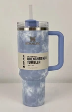 Stanley Ocean Tie Dye 40 Oz H20 Quencher Tumble  - LIMITED EDITION