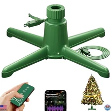 DG-Direct 360° Musical Rotating Christmas Tree Stand, Noiseless, for 9ft Trees