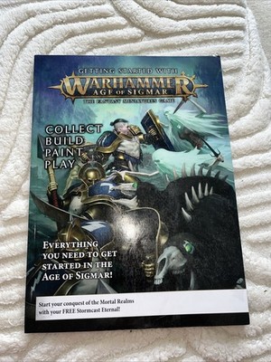 ERSTE STARTE MIT WARHAMMER AGE OF SIGMAR 2018 Core Base Rule Book Manual