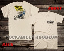 Retro Chopper Tee T Shirt Ed Big Daddy Roth Studios 60s Triumph Country