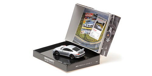 Minichamps 1:43 PORSCHE 911 (991) GT3 SILVER SPORT AUTO 2012 Modelo - 410062025 - Imagen 2 de 4