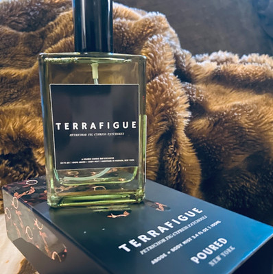 POURED New York~Terrafigue~Abode & Body Mist~3.4 oz.~NIB