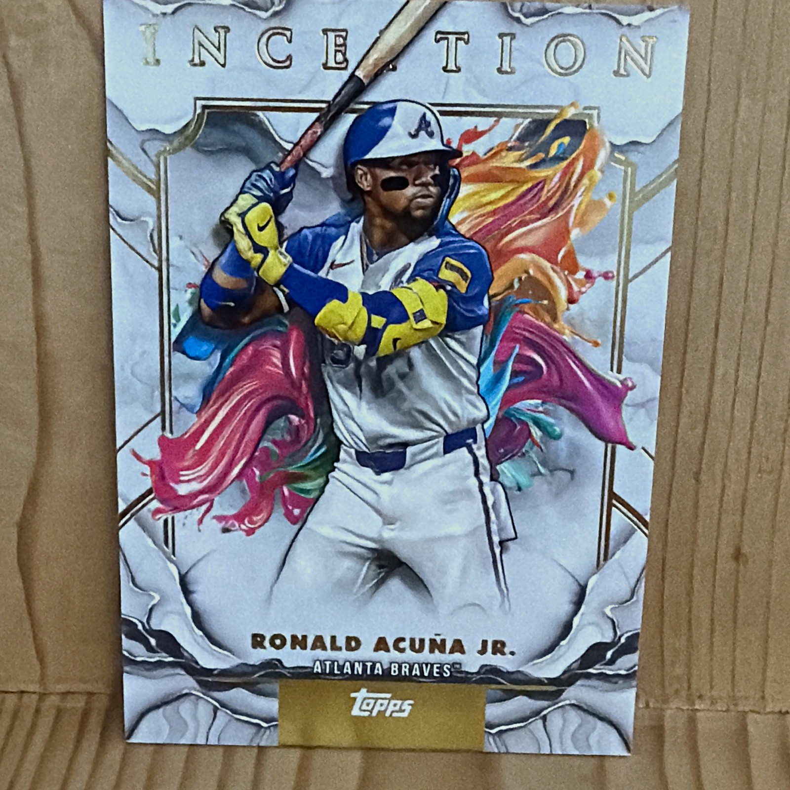 Topps 2025 Inception Ronald Acuña Jr. Atlanta Braves Base Set #71 Card