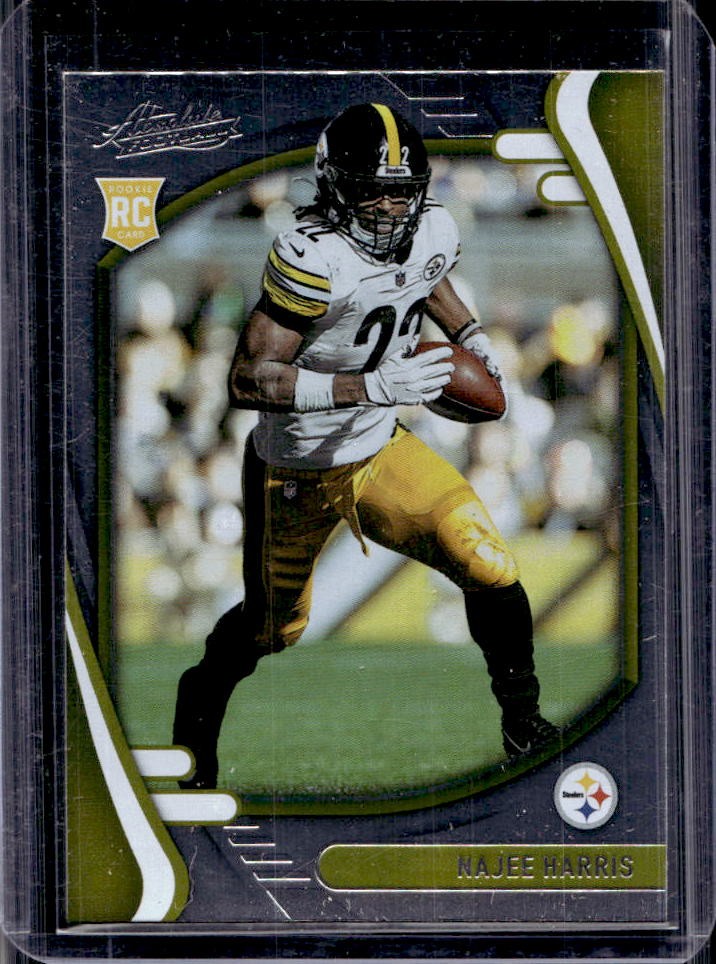 2021 Absolute Najee Harris RC Retail Rookie #111 Steelers