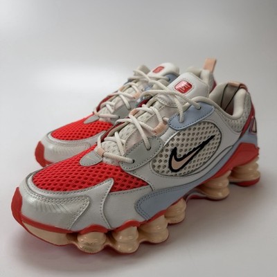 Size 9.5W - Nike Shox TL Nova White Laser Crimson W