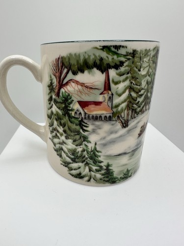 Macy’s The Cellar O’Tannenbaum Dessert Plates Set Of 4 And 2 Mugs Made In Japan - Picture 20 of 24