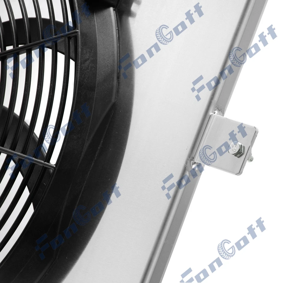 Aluminum Shroud + 16'' Fan Fit 2005-2010 2009 Jeep Commander Grand Cherokee 3.7L Foto 4 de 4