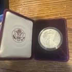 SILVER 1992 PROOF SILVER EAGLE
