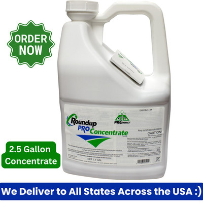 Roundup Pro Concentrate 2.5 Gallon Weed & Grass Killer Glyphosate 50.2 Herbicide