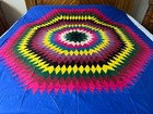 Holiday Sale Machine pieced  Twin Size  Quilt  Top made  in USA — photo 3