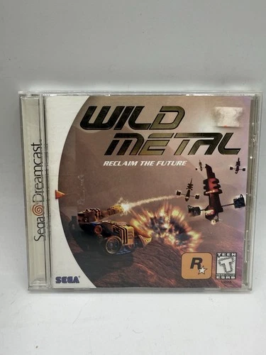 Wild Metal (SEGA Dreamcast) Cib Complete w/ Manual TESTED Works