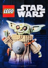 Lego Star Wars Poster Grogu Lego / Mandalorian + Grogu