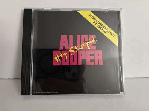 Hey Stoopid by Alice Cooper (CD, 1991) Special Advance Release ESK 4085 - TESTED