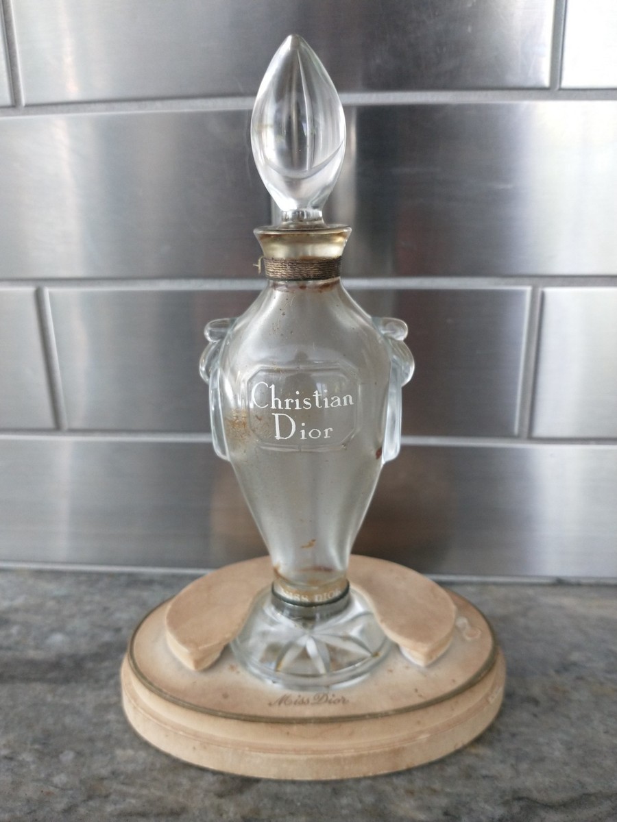 Vintage Miss Dior Amphora Perfume Bottle One Oz Size Empty | eBay