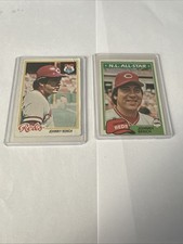 Topps Johnny BenchCincinnati Reds Baseball Card Lot (2Cards)