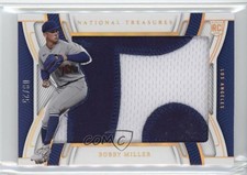 2023 National Treasures Rookie Silhouettes Holo Gold 8/25 Bobby Miller 1ta0