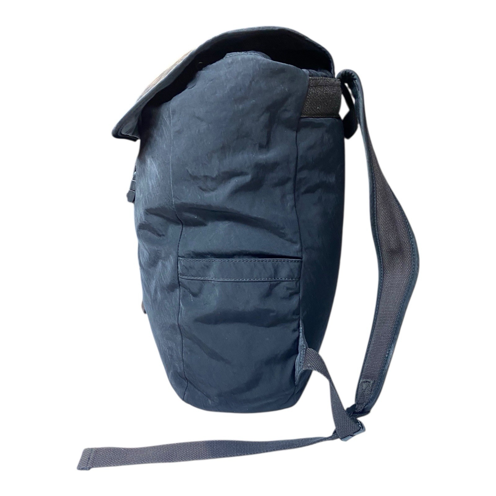 Kipling Drawstring Rucksack Backpack Bag Black  A… - image 6