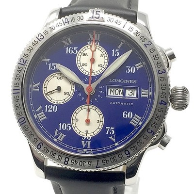 Longines (like new & unworn) Lindbergh Hour Angle Chronograph Automatic L2.618.4