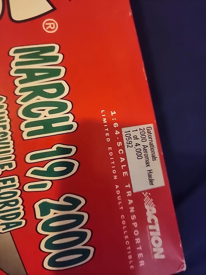 MAC Tools 2000 Gatornationals 1:64 Aeromax Hauler Semi Tractor Trailer NIB - Image 3 of 4